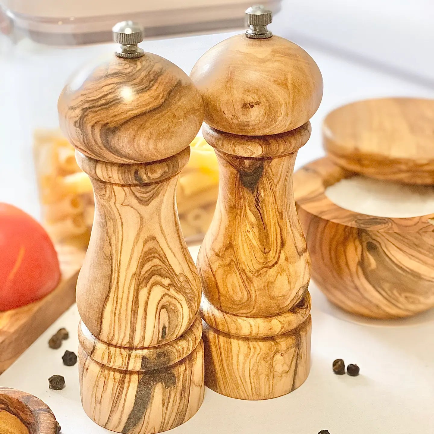 Olive Wood Salt/Pepper Mill | Sold Individually