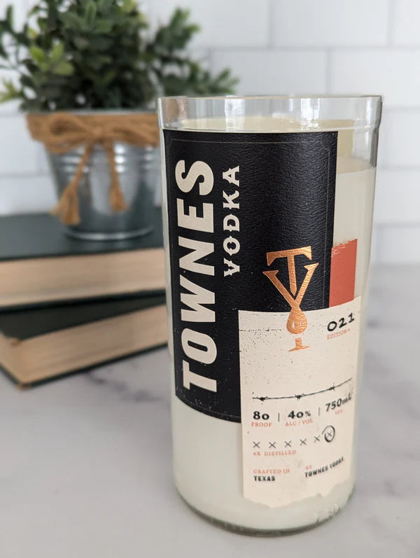 Up-cycled Candle