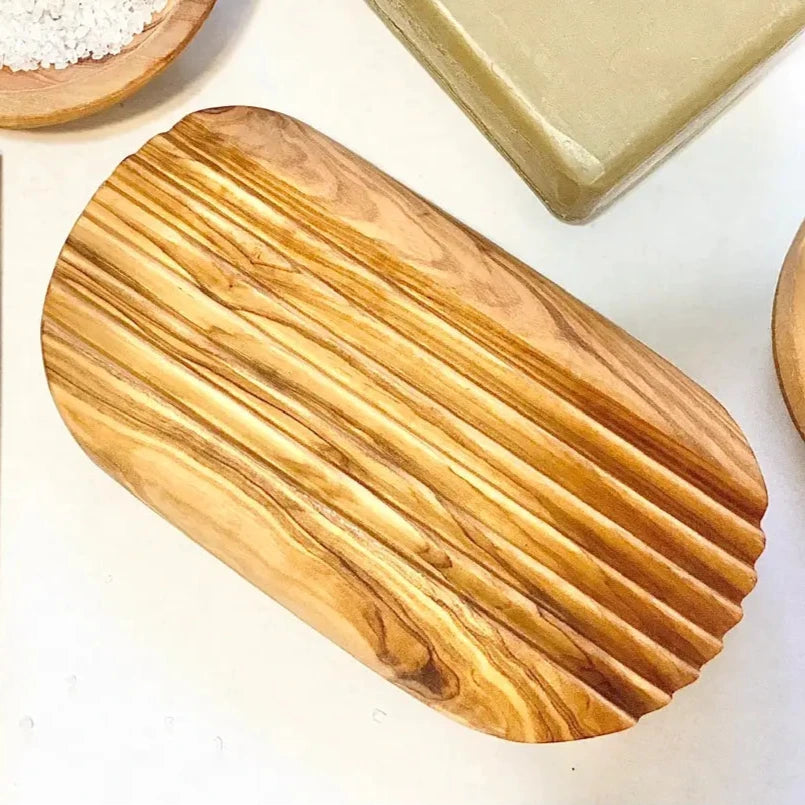 Olive Wood Soap Dish